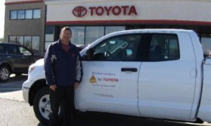 Toyota Donates a 2010 Tundra to Safety Day