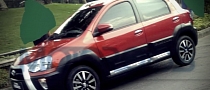 Toyota Etios Cross Spotted in India