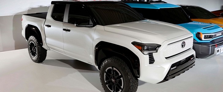 Toyota battery-electric pickup truck concept