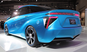 Toyota FCV Concept Revealed at 2013 Tokyo Show