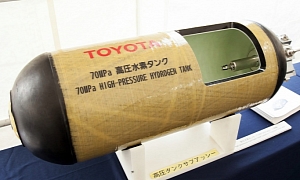 Toyota FCV Hydrogen Tanks are Bulletproof