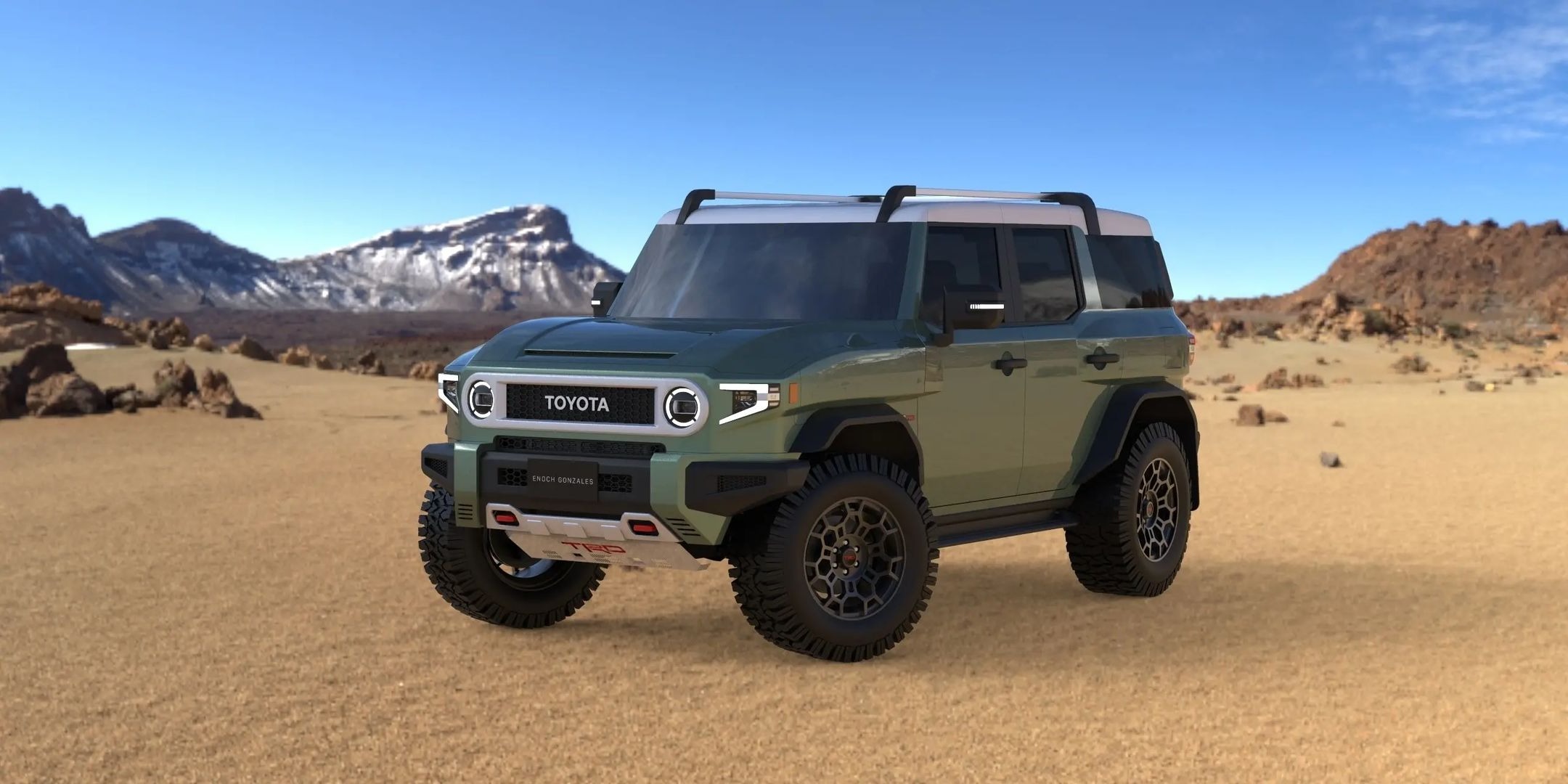 2024 Toyota FJ Cruiser Digitally Gives Jeeps and Broncos Neo-Retro-Styled Fight - autoevolution