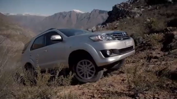Toyota Fortuner ad