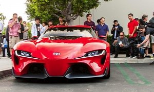 Toyota FT-1 Concept Shows Up at Cars and Coffee Irvine