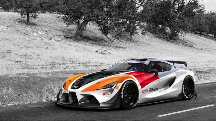 Toyota FT-1 in TRD Colors