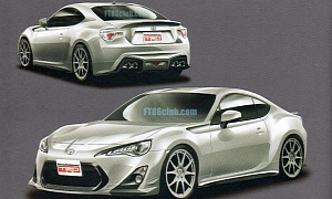 Toyota FT-86 TRD Tuning Leaked