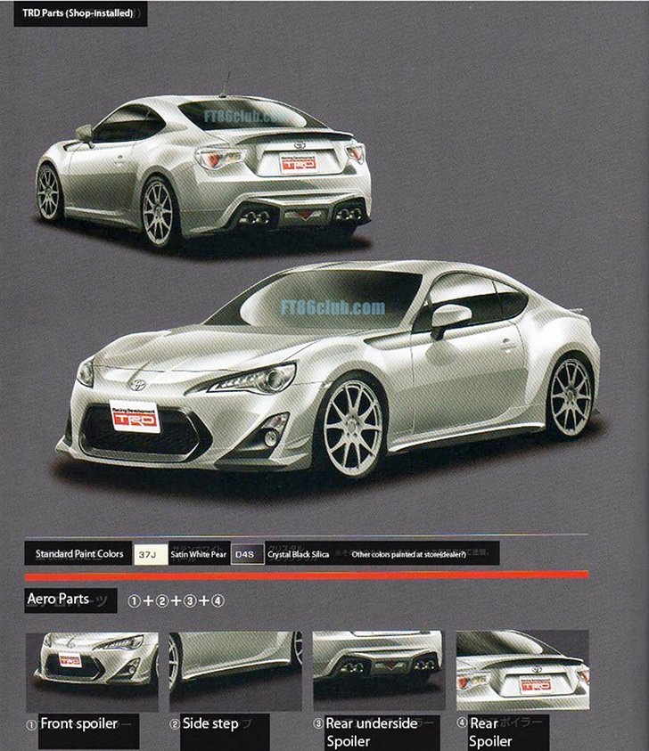 Toyota FT-86 TRD tuning