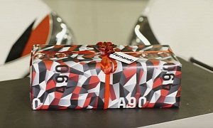 Toyota UK Offers Toyota Supra Wrapping Paper, For a Good Cause