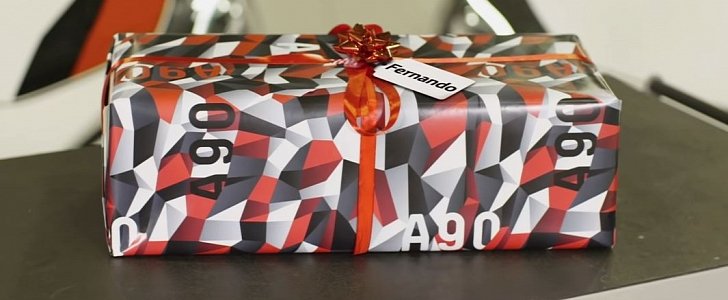 Toyota Supra Wrapping Paper comes just in time for Christmas