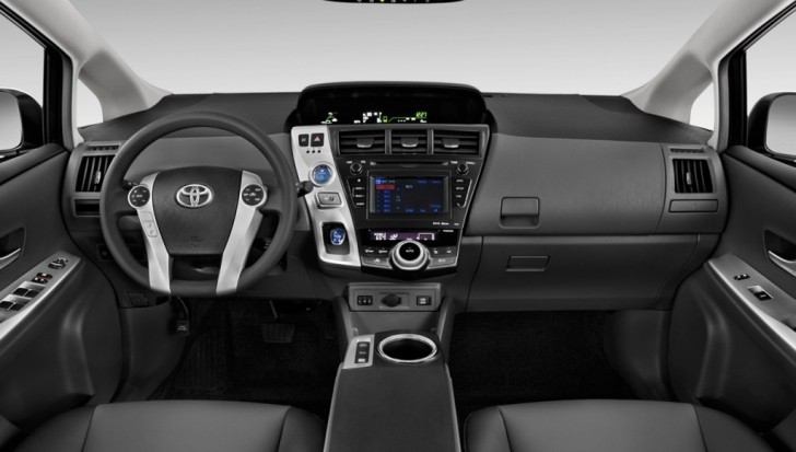 2014 Toyota Prius v Dashboard