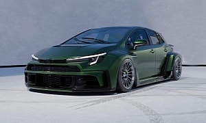 Toyota GR Corolla Becomes an Even Hotter Hatchback After Slammed Widebody Morphing