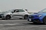 Toyota GR Corolla Drag Races Subaru WRX, Victor Then Challenges 2023 Honda Civic Type R