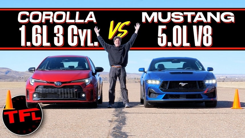 Toyota GR Corolla vs. Ford Mustang GT