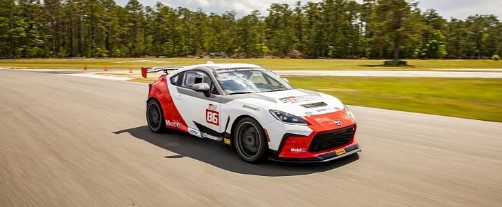 Toyota GR86 Cup for the 2023 Toyota GR Cup racing series