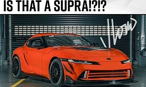 Toyota GR Supra 100 Edition Channels the Inner MK3 to the CGI Surface, Looks Quirky