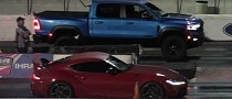 Toyota GR Supra Takes On the Ram 1500 TRX, Should've Found a More Suitable Rival