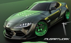 Toyota GR Supra With See-Through Hood Might Be a Pro Drifter's Next Dream Ride
