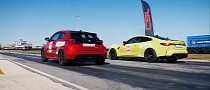 Toyota GR Yaris Drag Races BMW M4 Competition, Both Are Tremendously Impressive