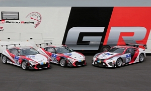Toyota GT 86 and Lexus LFA Targets Class Victories At Nurburgring