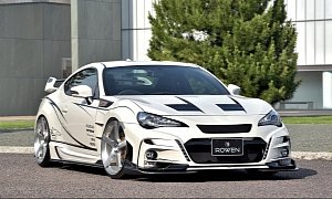 Toyota GT 86 by Rowen Debuts in Japan, Looks Like Video Game Tuning