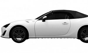 Toyota GT 86 Convertible Roof Emerges in Patent Images