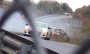 Toyota GT 86 CS V3 Almost Ruined by Clio RS 200 on the Nurburgring