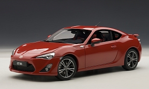 Toyota GT 86 Scale Model: Ready to Drift on Your Desk