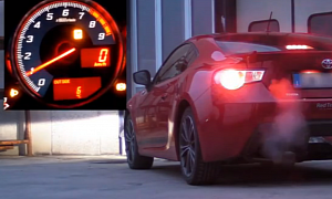 Toyota GT 86 Sounds Like a True Boxer on Supersprit Race Exhaust