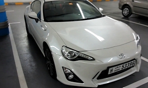 Toyota GT 86 Spotted in Dubai
