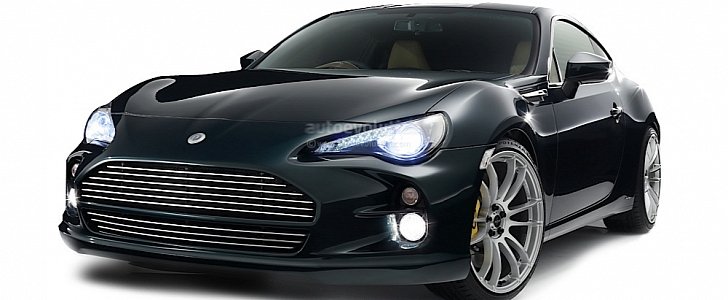  Toyota GT 86 Vantage by DAMD Is a Japanese Aston Martin Copy