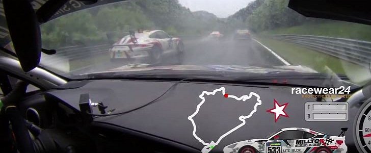 Toyota GT86 Racer Explains Driving on the Nurburgring in the Rain