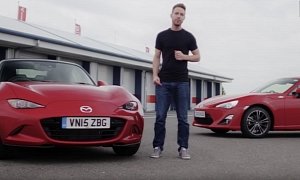 Toyota GT86 Versus the new Mazda MX-5 on the Track: What's Your Choice? – Video
