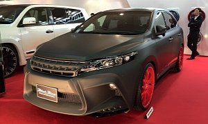Toyota Harrier by Wald International Has the Black Bison Looks
