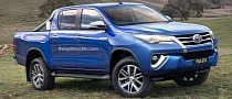 Toyota Hilux Swapping Faces with Toyota Fortuner Totally Makes Sense