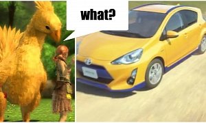 Toyota Thinks Its Car Is the Chocobo from Final Fantasy, Borrows Theme Song