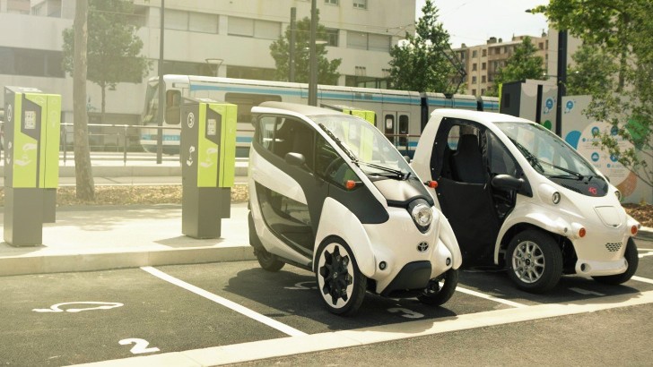 Toyota i-Road and COMS