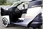 Toyota i-Road Leaned In a Parking Lot by Autoblog