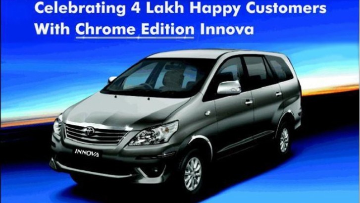Toyota Innova Chrome Pack