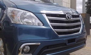 Toyota Innova Facelift Spotted Before Launch in India