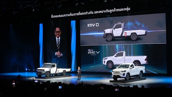Toyota introduced two eco-friendly pickup truck concepts in Thailand