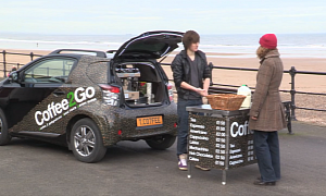 Toyota iQ Is a Coffee Machine in UK