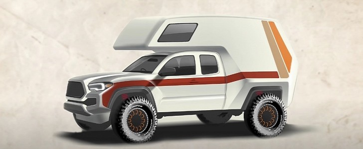 Toyota is bringing a Tacoma-turned camper at this year's SEMA Show