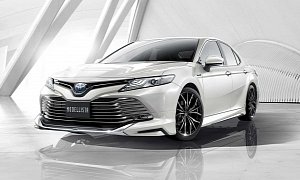 Toyota Japan Gifts The New Camry With TRD And Modellista Special Editions