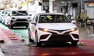 Toyota Kentucky Builds Its 10 Millionth Camry