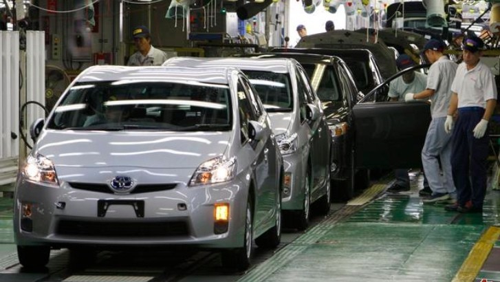 Toyota Japan Assembly Line