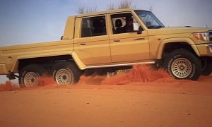 Toyota Land Cruiser 6x6 Is Invincibility Taken to the Next Level