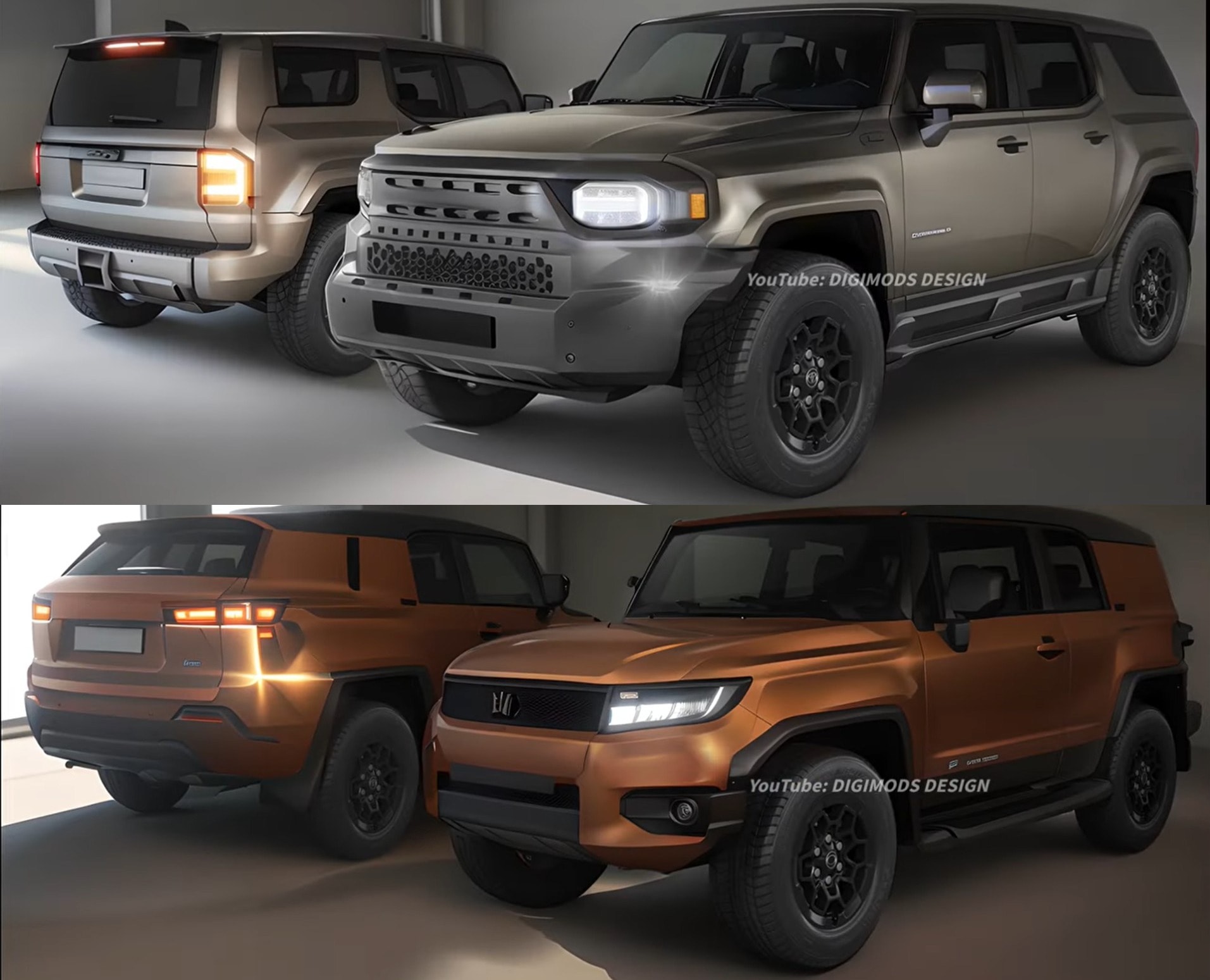 Toyota Land Cruiser FJ Versus Honda Element: Could It Be Possible in ...