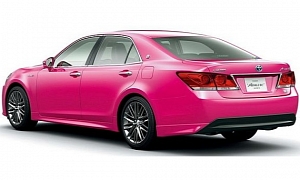 Toyota Launches Pink Limited Edition Crown in Japan