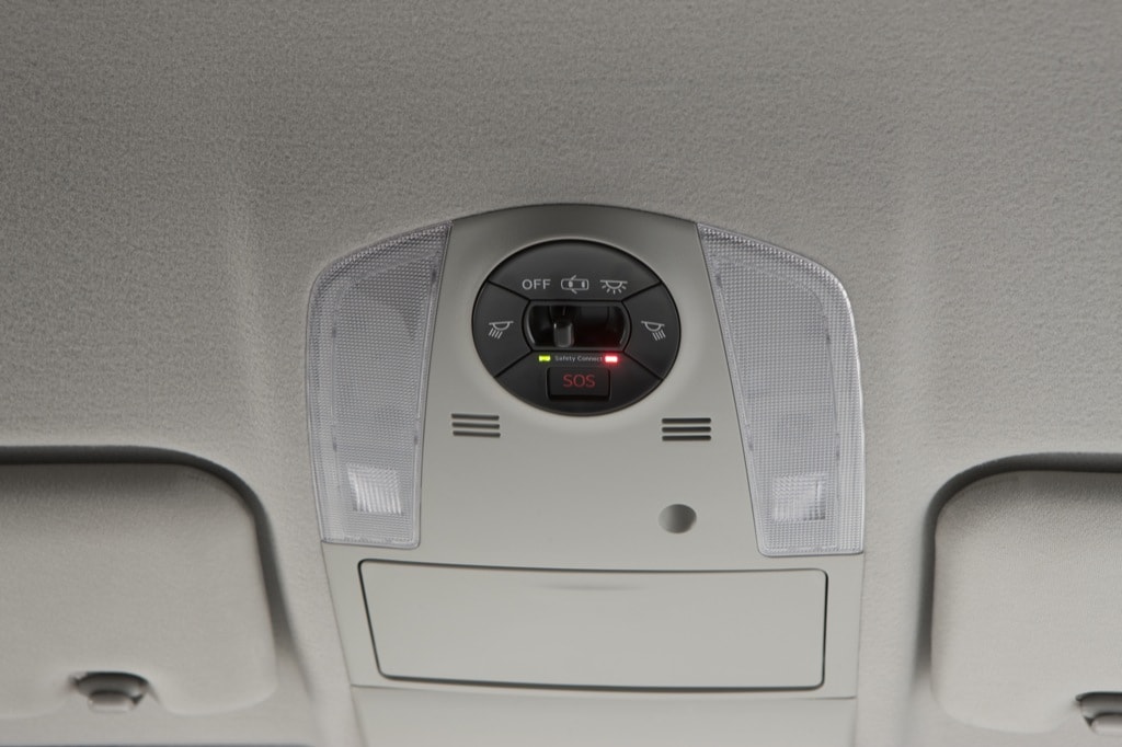 Photo showing the functions provided by Toyota's Safety Connect