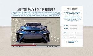 Toyota Mirai Customer Order Request Portal is Up and Running for Californians